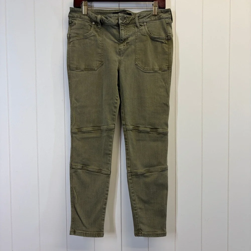 Liverpool Los Angeles the Ankle Cargo Pants Women Size 10 30 Moto Streetwear